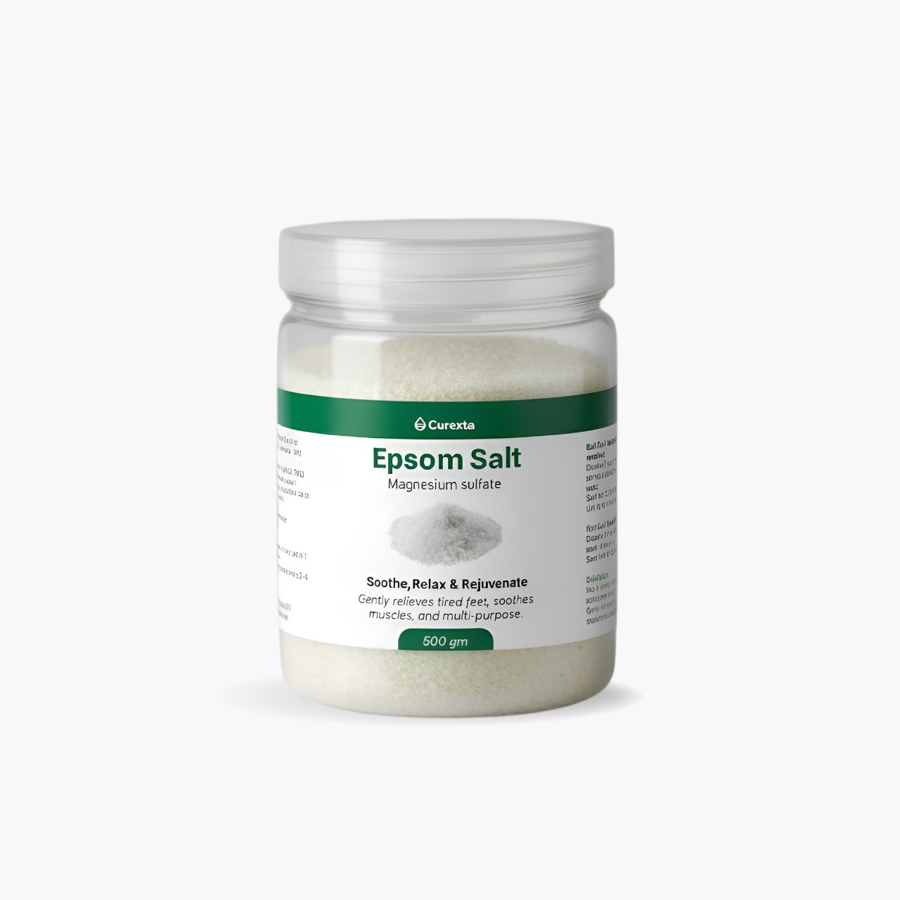 Epsom Salt 500 g for Bath, Plants and Aquariums