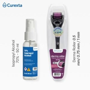 Derma Roller with Isopropyl Alcohol 70%-50 ml